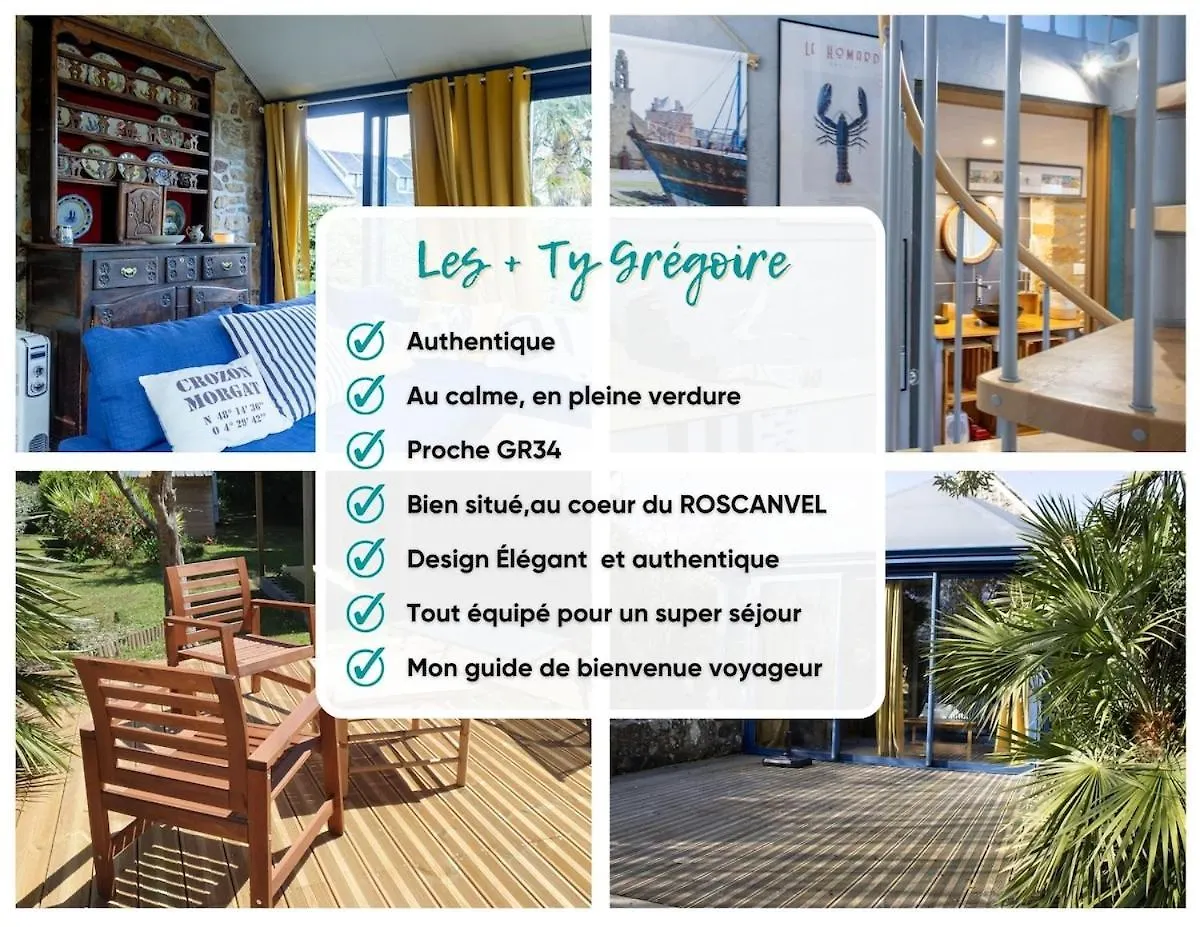 Holiday home Ty Gregoire - Campagne - Wi-Fi Villa Crozon